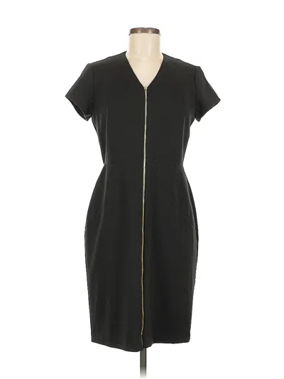 Pre-owned Ellen Tracy Casual Dress In Black