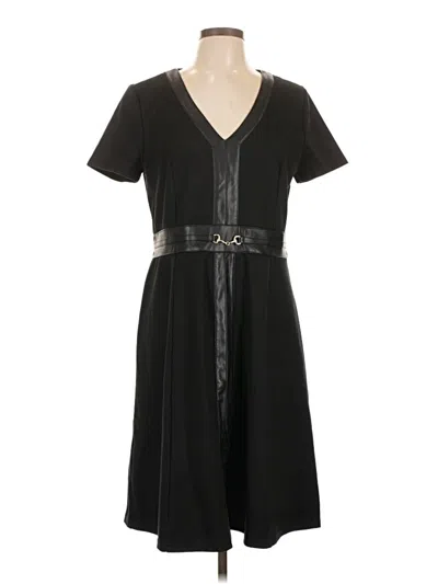 Pre-owned Ellen Tracy Casual Dress In Black