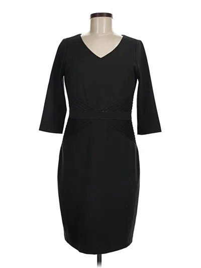 Pre-owned Ellen Tracy Casual Dress In Black