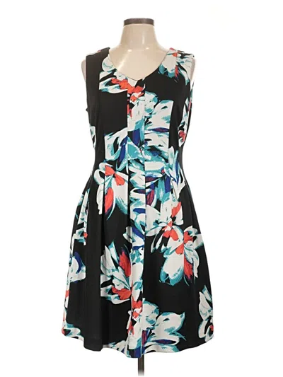 Pre-owned Ellen Tracy Casual Dress In Black
