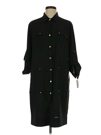 Ellen Tracy Casual Dress In Black