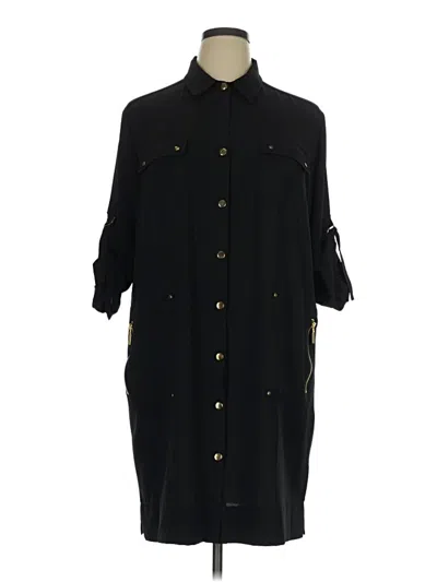 Pre-owned Ellen Tracy Casual Dress In Black