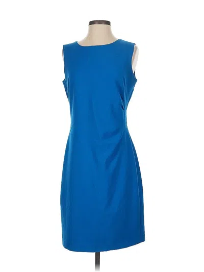 Pre-owned Ellen Tracy Casual Dress In Blue