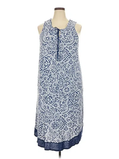 Pre-owned Ellen Tracy Casual Dress In Blue