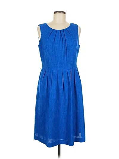 Pre-owned Ellen Tracy Casual Dress In Blue