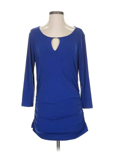 Pre-owned Ellen Tracy Casual Dress In Blue