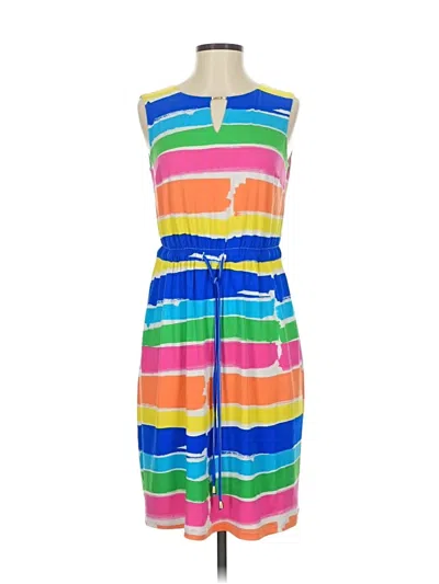 Pre-owned Ellen Tracy Casual Dress In Blue