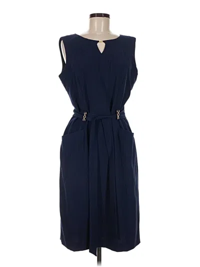 Pre-owned Ellen Tracy Casual Dress In Blue