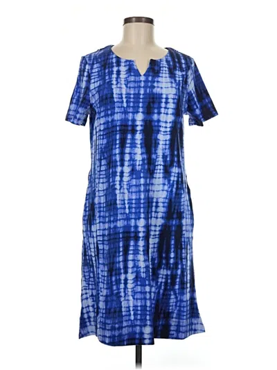 Pre-owned Ellen Tracy Casual Dress In Blue