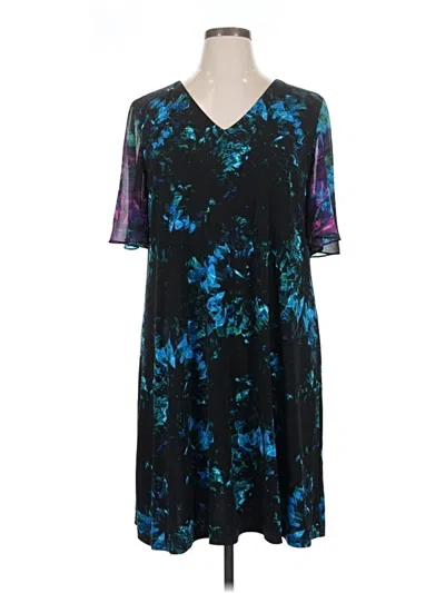 Pre-owned Ellen Tracy Casual Dress In Blue