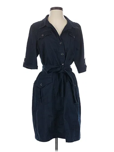 Pre-owned Ellen Tracy Casual Dress In Blue