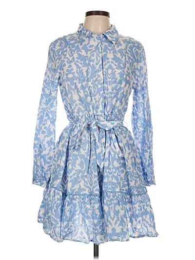 Pre-owned Ellen Tracy Casual Dress In Blue