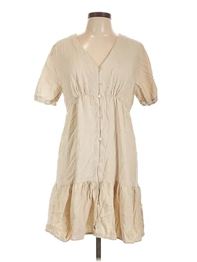 Pre-owned Ellen Tracy Casual Dress In Brown