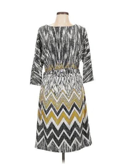 Pre-owned Ellen Tracy Casual Dress In Gray