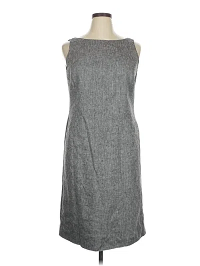 Pre-owned Ellen Tracy Casual Dress In Gray