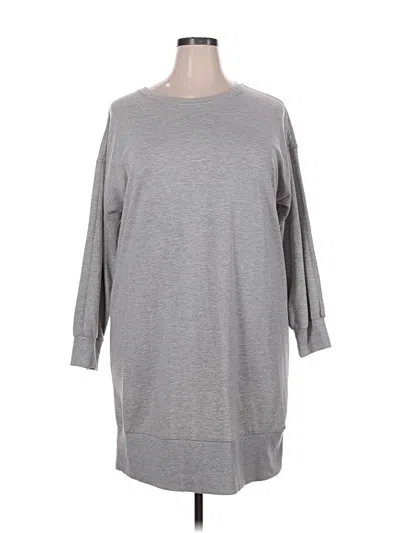 Pre-owned Ellen Tracy Casual Dress In Gray