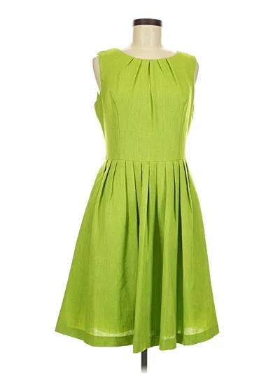 Pre-owned Ellen Tracy Casual Dress In Green
