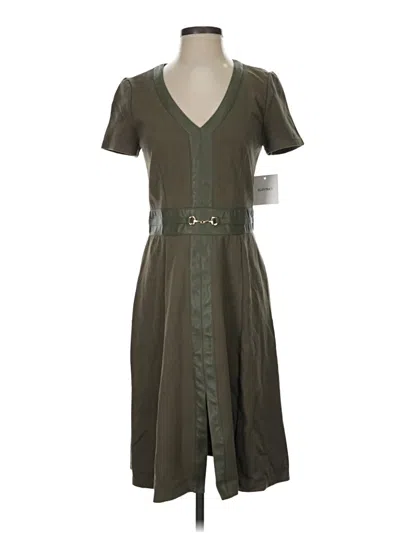 Ellen Tracy Casual Dress In Green