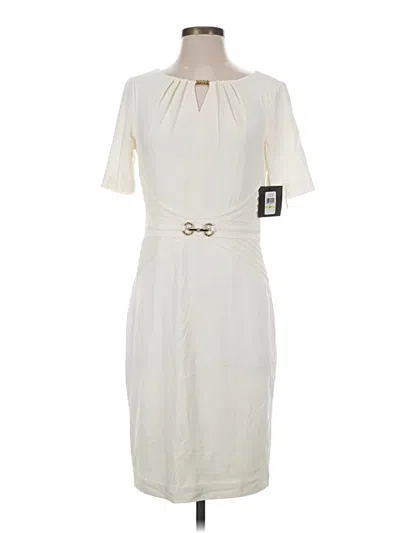 Ellen Tracy Casual Dress In White
