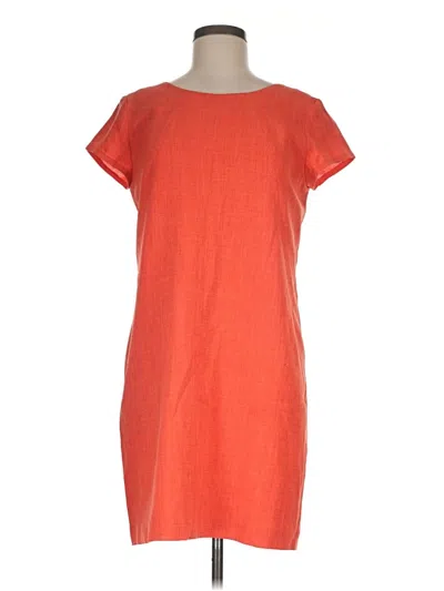 Pre-owned Ellen Tracy Casual Dress In Orange