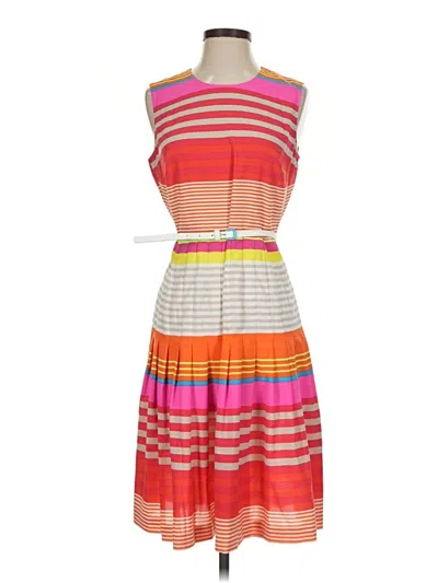Pre-owned Ellen Tracy Casual Dress In Orange