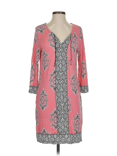 Pre-owned Ellen Tracy Casual Dress In Pink