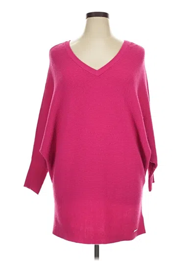 Pre-owned Ellen Tracy Casual Dress In Pink