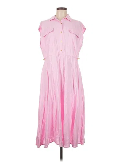 Pre-owned Ellen Tracy Casual Dress In Pink