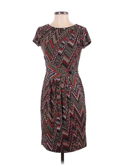 Pre-owned Ellen Tracy Casual Dress In Red
