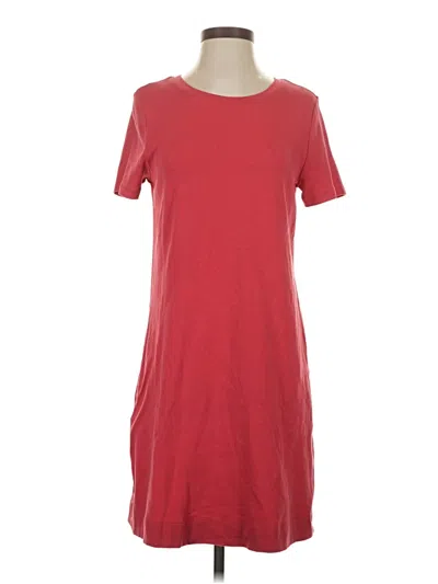 Pre-owned Ellen Tracy Casual Dress In Red