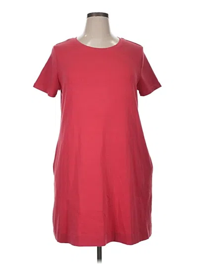 Pre-owned Ellen Tracy Casual Dress In Red