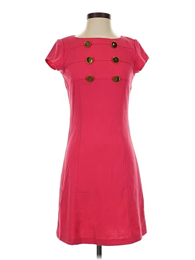 Pre-owned Ellen Tracy Casual Dress In Red