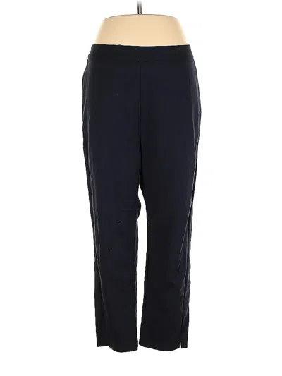 Pre-owned Ellen Tracy Casual Pants In Blue