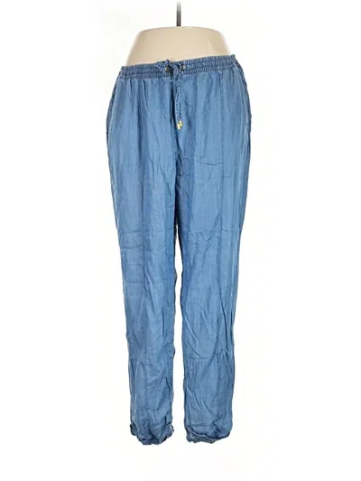Pre-owned Ellen Tracy Casual Pants In Blue