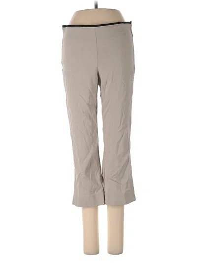 Pre-owned Ellen Tracy Casual Pants In Brown