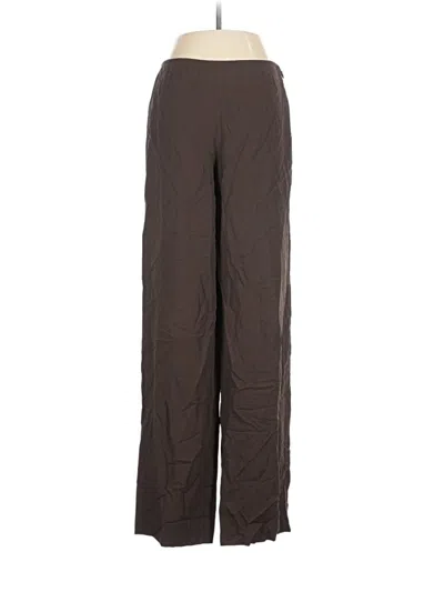 Pre-owned Ellen Tracy Casual Pants In Brown
