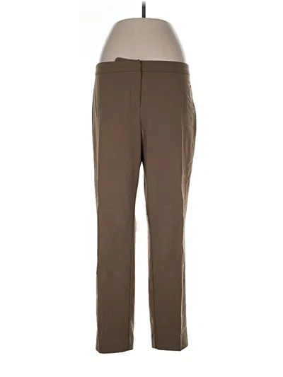 Pre-owned Ellen Tracy Casual Pants In Brown