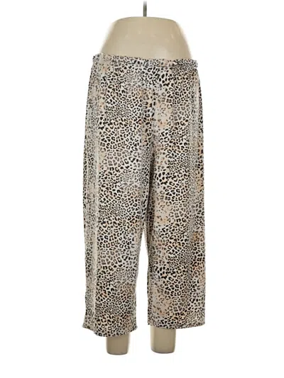 Pre-owned Ellen Tracy Casual Pants In Gold