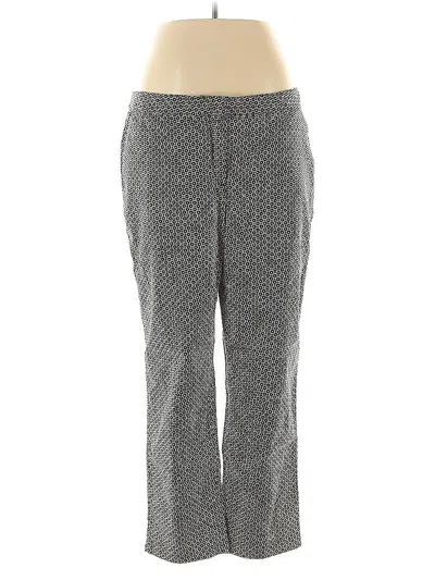 Pre-owned Ellen Tracy Casual Pants In Gray