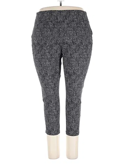Pre-owned Ellen Tracy Casual Pants In Gray