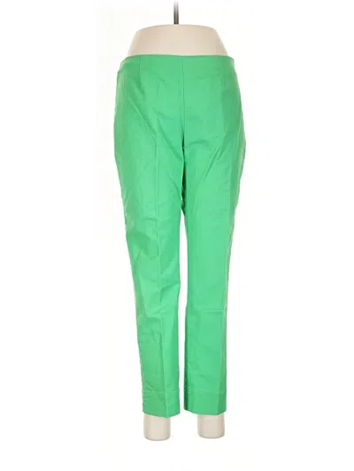 Pre-owned Ellen Tracy Casual Pants In Green