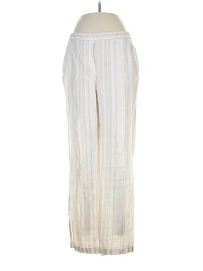 Pre-owned Ellen Tracy Casual Pants In Ivory
