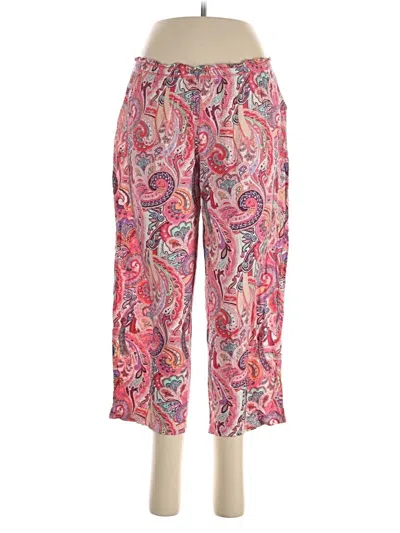 Pre-owned Ellen Tracy Casual Pants In Pink