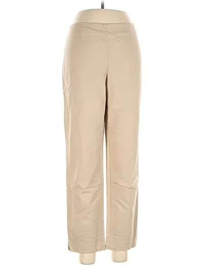 Pre-owned Ellen Tracy Casual Pants In Tan