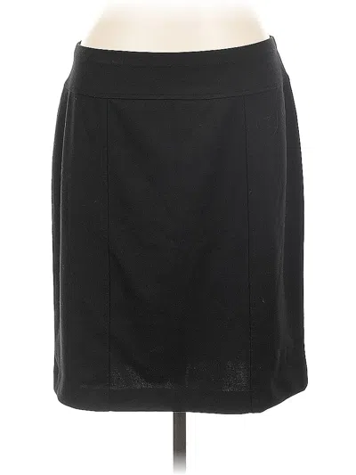 Pre-owned Ellen Tracy Casual Skirt In Black