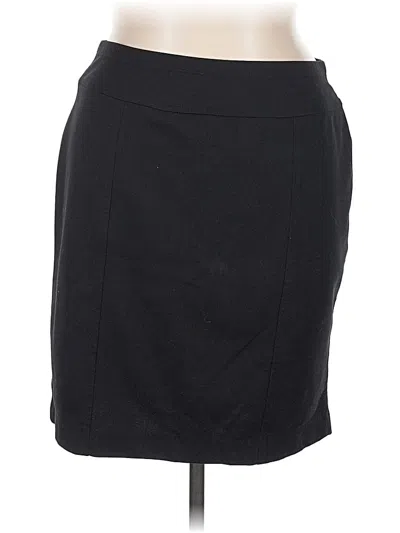 Pre-owned Ellen Tracy Casual Skirt In Black