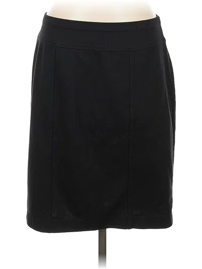 Pre-owned Ellen Tracy Casual Skirt In Black