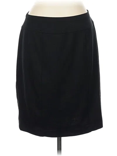 Pre-owned Ellen Tracy Casual Skirt In Black
