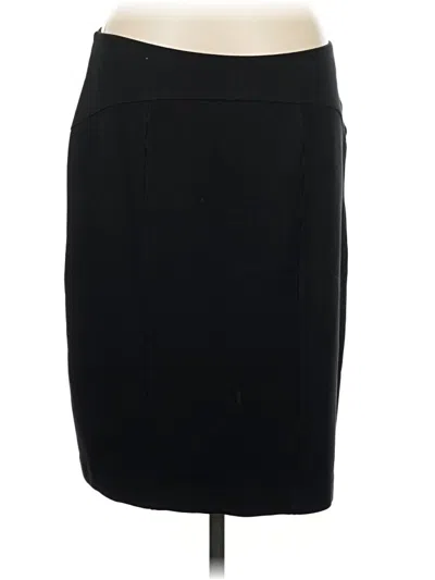 Pre-owned Ellen Tracy Casual Skirt In Black