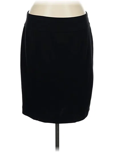 Pre-owned Ellen Tracy Casual Skirt In Black